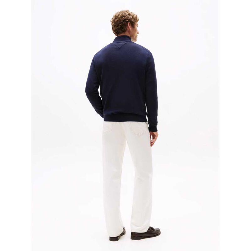Tommy Hilfiger Essential Cotton Zip Mock image number 1